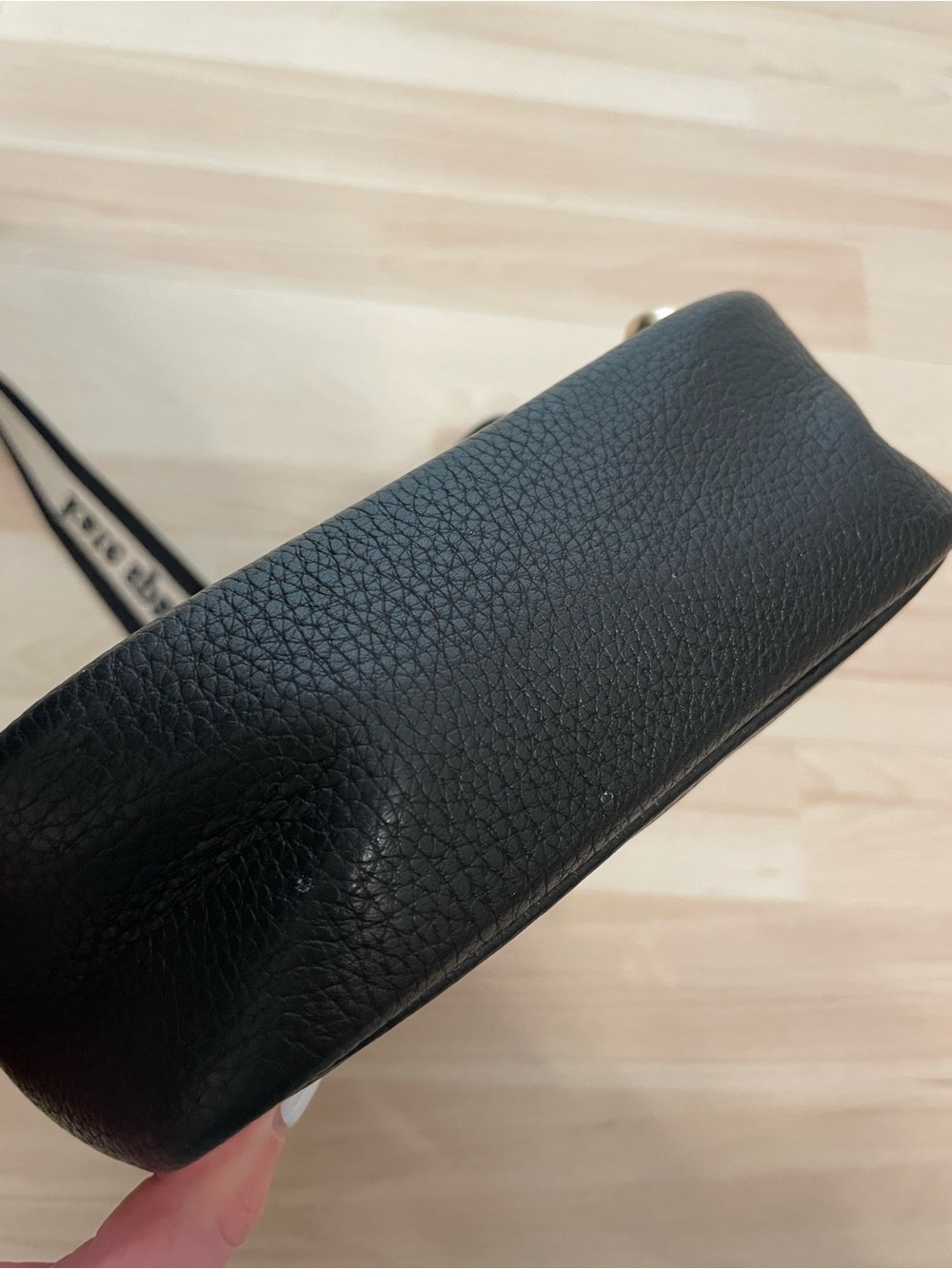 Excellent Condition Kate Spade Emma Small Black Backpack Crossbody! - Picture 6 of 14